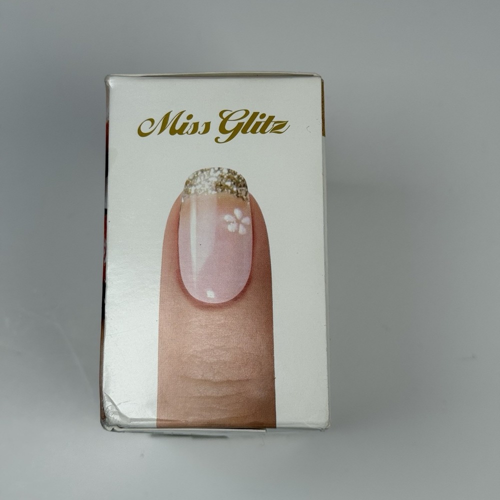 Red Carpet Golden Dust LED Gel Polish Nail Art Kit Gems Jewels Bejewel Manicure - Picture 4 of 6